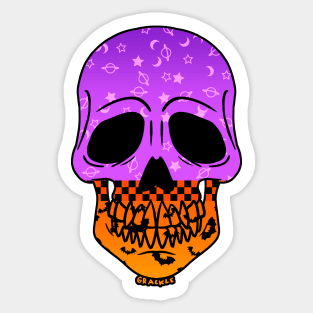 Vintage Halloween Magic Sticker